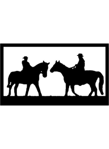 Decorative Wall Sticker Black 20cm