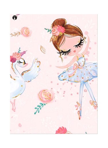 Printed Wall Sticker Multicolour 20cm