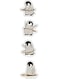 Fictional Character Wall Sticker Multicolour