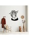 Decorative Wall Sticker Black 20cm