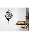 Decorative Wall Sticker Black 20cm