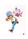 Printed Wall Sticker Multicolour 20cm