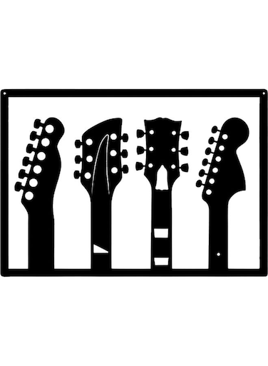 Decorative Wall Sticker Black 20cm
