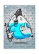 Printed Wall Sticker Multicolour 20cm