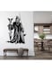 Decorative Wall Sticker Black 20cm