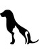 Decorative Wall Sticker Black 20cm
