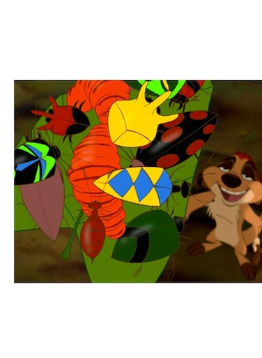 Printed Wall Sticker Multicolour 20cm