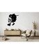 Decorative Wall Sticker Black 20cm