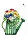 Printed Wall Sticker Multicolour 20cm