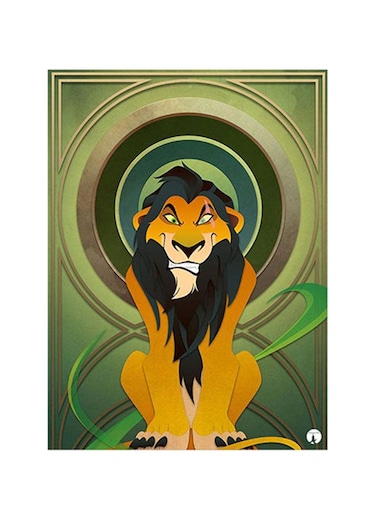 Printed Wall Sticker Multicolour 20cm
