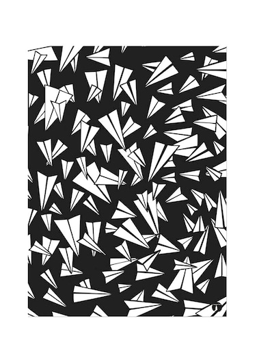Printed Wall Sticker Multicolour 20cm