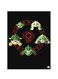 Printed Wall Sticker Multicolour 20cm