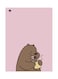 Printed Wall Sticker Multicolour 20cm