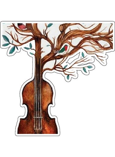 Decorative Wall Sticker Multicolour 10x10cm