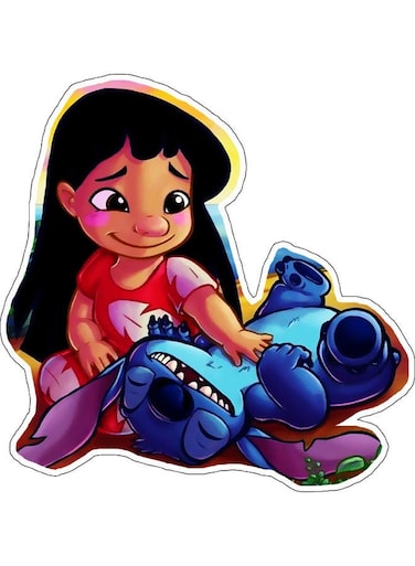 Disney Character Printed Wall Sticker Multicolour