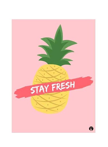 Printed Wall Sticker Multicolour 20cm