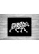 Decorative Wall Sticker Black 20cm