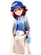 Girl Design Decorative Wall Sticker Multicolour