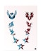 Printed Wall Sticker Multicolour 20cm