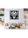 Decorative Wall Sticker Black 20cm