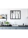 Decorative Wall Sticker Black 20cm
