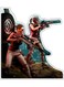 Game Character Printed Wall Sticker Multicolour