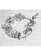 Decorative Wall Sticker Black 20cm