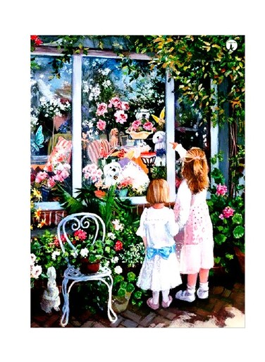 Printed Wall Sticker Multicolour 20cm