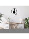 Decorative Wall Sticker Black 20cm