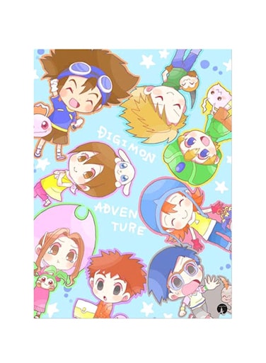 Printed Wall Sticker Multicolour 20cm