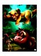 Printed Wall Sticker Multicolour 20cm