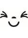 Smile Happy Face Wall Sticker For Toilet Lid Rest Room Bathroom Black 20*12cm