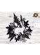 Decorative Wall Sticker Black 20cm