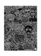 Printed Wall Sticker Multicolour 20cm