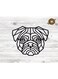 Decorative Wall Sticker Black 20cm