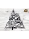 Decorative Wall Sticker Black 20cm