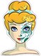 Cute Character Printed Wall Sticker Multicolour