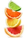Fruits Design Decorative Wall Sticker Multicolour