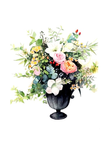 Printed Wall Sticker Multicolour 20cm