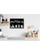 Decorative Wall Sticker Black 20cm