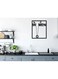 Decorative Wall Sticker Black 20cm