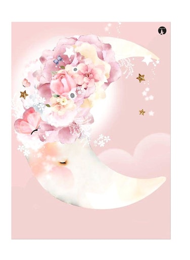 Printed Wall Sticker Multicolour 20cm