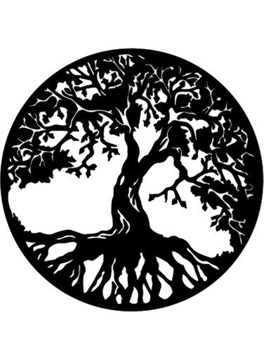 Decorative Wall Sticker Black 20cm