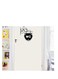 1pc Creative WC Sign Wall Sticker, Self-Adhesive Door Wall Stickers, Toilet Home Decoration Wall Stickers, Removable Stickers, Wall Decor Decals