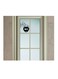 1pc Creative WC Sign Wall Sticker, Self-Adhesive Door Wall Stickers, Toilet Home Decoration Wall Stickers, Removable Stickers, Wall Decor Decals
