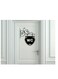 1pc Creative WC Sign Wall Sticker, Self-Adhesive Door Wall Stickers, Toilet Home Decoration Wall Stickers, Removable Stickers, Wall Decor Decals