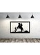 Decorative Wall Sticker Black 20cm