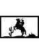 Decorative Wall Sticker Black 20cm