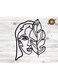 Decorative Wall Sticker Black 20cm