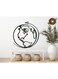 Decorative Wall Sticker Black 20cm